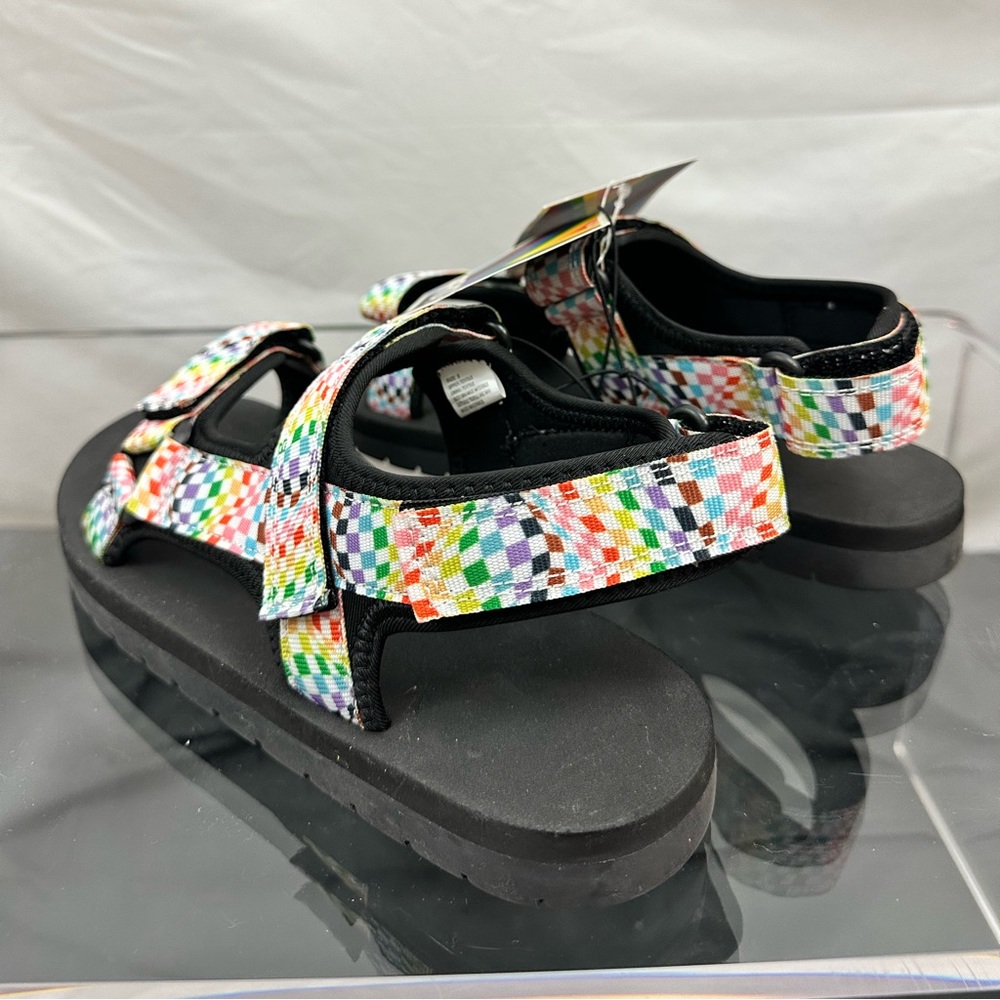 Pride Adventure Sandal - 3 Fully Adjustable Straps Kids/Small Adult Size… - Picture 7 of 8